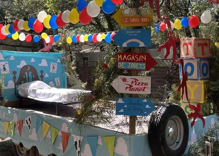 Mobil-home Pour 4 Avec Terrasse à - Api-1-52-480 Parque de Campismo Saint-Maurice-dʼIbie